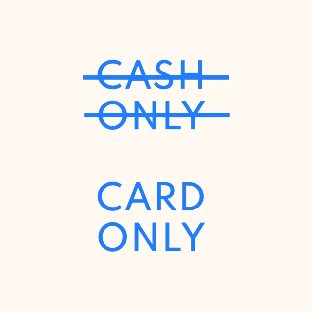 CASH ONLY CARD ONLY